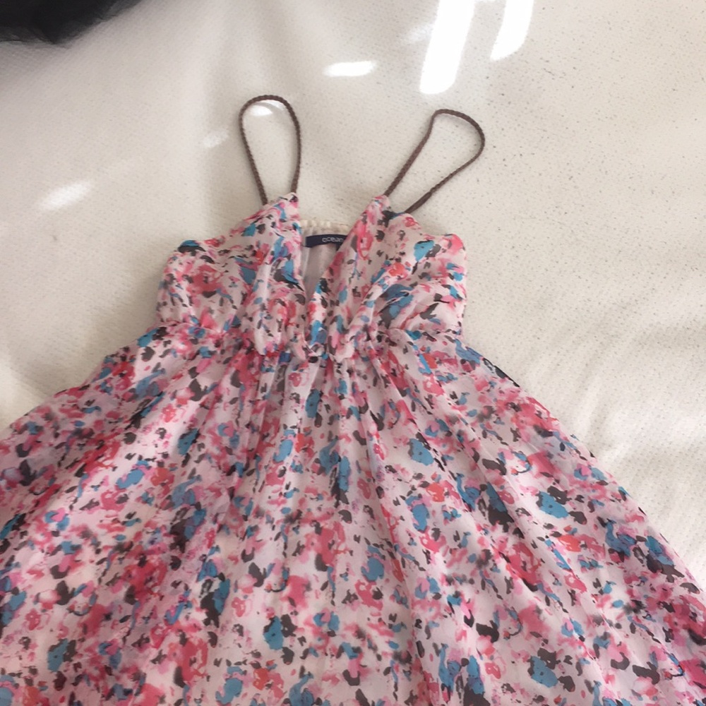 Multi Colored Flowing Dress